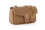 Vince Camuto Bolso Bandolera Camel Piel de Polivinilo Elegante y Funcional 23x7x15 cm